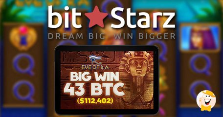 BitStarz viert enorme winst van $112.402 op Eye of Ra