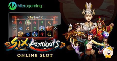 Six Acrobats di Microgaming successore della Slot Break Da Bank Again