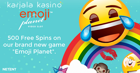 Get Free Spins On Emoji Planet at Karjala