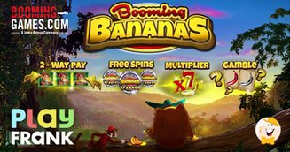 Booming Bananas Available at PlayFrank