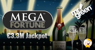 €3.3M Jackpot Won at Mr Green