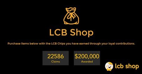 Una pietra miliare tra le Cronache dello Shop: 200.000 $ dati in premio