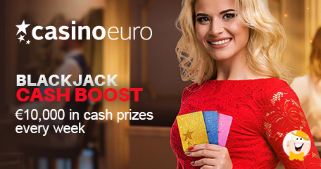 Win Big on Casinoeuro's Live Blackjack Boost 