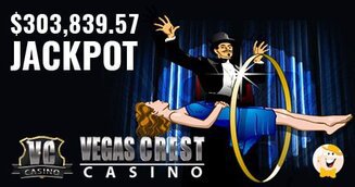 Vegas Crest betaalt grootste jackpot van dit jaar uit