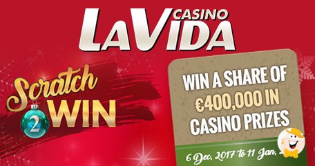 Scratch and Win €400K at Casino La Vida