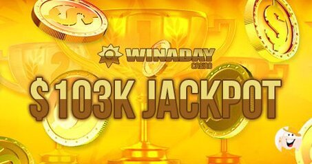 WinADay Casino betaalt Jackpot uit van $103.000!