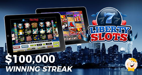 Liberty Slots Pays Out $100K on Agent Cash