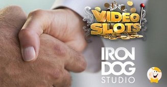 VideoSlots and Iron Dog Studio Partner Up