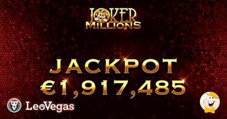 Speler bij LeoVegas wint Jackpot van €1,9 miljoen!