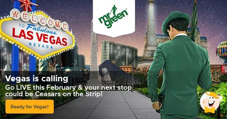 Win een reis van €10.000 naar Las Vegas bij Mr Green