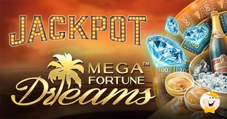 Jackpot van €4 miljoen is gevallen op NetEnt’s Mega Fortune Dreams