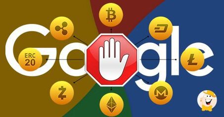 Google stopt evenals Facebook met advertenties voor bitcoins