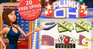 Get Plunk-Oh Free Spins at Slots Capital