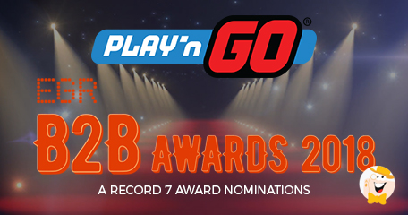 Play'n GO Picks Up 7 Nominations For EGR B2B