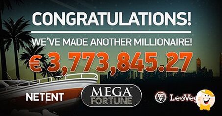 Un giocatore NetEnt Vince un Enorme Jackpot di €3,7M  