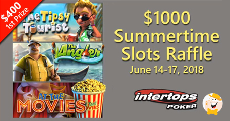 Intertops Announces $1000 Summertime Slots Raffle