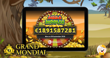 New Mega Moolah World Record Win at Grand Mondial Casino