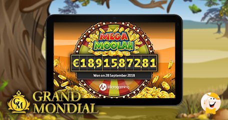 Mega Moolah winst bij Grand Mondial Casino is een nieuw wereldrecord