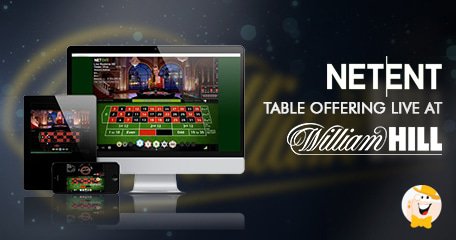 Offerta di Tavoli Live NetEnt con William Hill