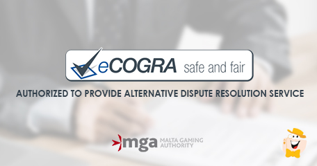MGA Authorizes eCOGRA to Provide Dispute Resolution Service