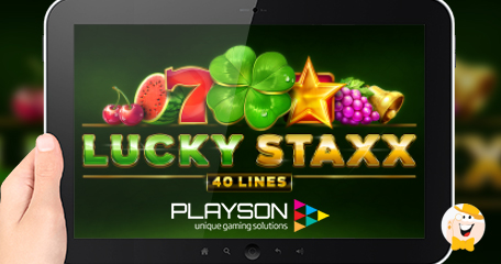 Playson Presents Lucky Staxx 40 Lines