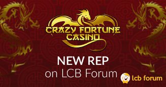 Crazy Fortune Casino Rep Signs On