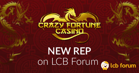 Crazy Fortune Casino Rep Signs On