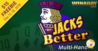 WinADay Adds New Jacks or Better Multi-Hand Poker