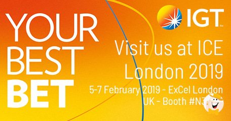 IGT Presenta uno Stuolo di Prodotti all'ICE di Londra