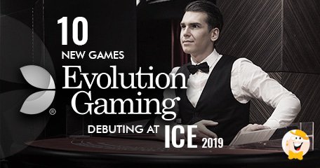 Evolution Gaming Fa Debuttare Dieci Nuovi Giochi all'ICE