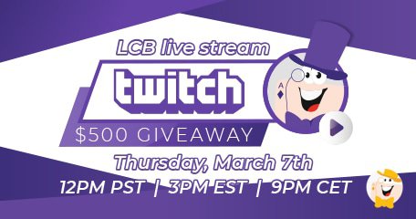 LCB geeft $500 aan prijzen weg tijdens de 2e Livestream Show op Twitch!