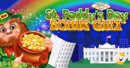 Don't Miss Out on Jackpot Capital Casino's St Patrick's Day Bonus Quiz