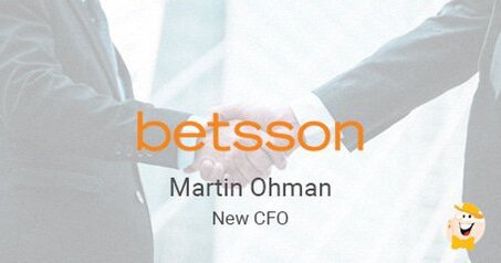Betsson dà il Benvenuto a Martin Ohman quale nuovo CFO del Team