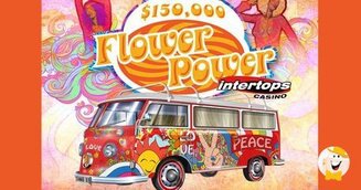 Intertops blaast de groovy jaren ‘60 nieuw leven in met een Flower Power Casinobonus Wedstrijd met $150.000 aan prijzen