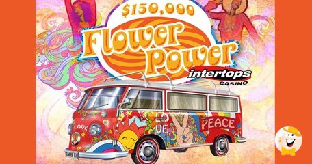 Intertops blaast de groovy jaren ‘60 nieuw leven in met een Flower Power Casinobonus Wedstrijd met $150.000 aan prijzen