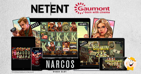 NetEnt and Gaumont Finally Release Long-Anticipated Narcos, Video Slot Based On The Popular TV Show