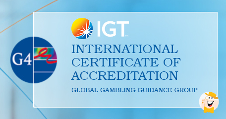 Global Gaming Guidance Group (G4) Accredits IGT’s PlayDigital Operations with Responsible Gaming Certification