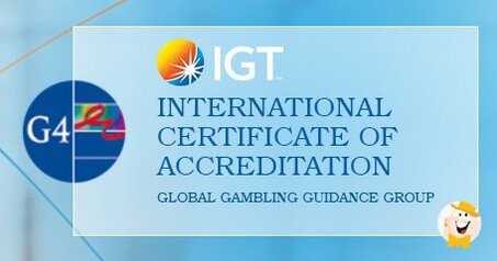 Il Global Gaming Guidance Group (G4) Accredita le Operazioni PlayDigital di IGT con la Certificazione Responsible Gaming (Gioco Responsabile)