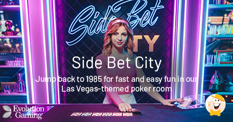 Evolution Gaming Debuts Side Bet City Poker Room