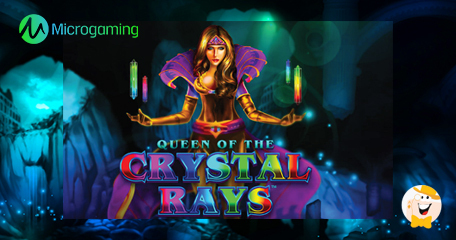Queen of the Crystal Rays the Latest Release from Microgaming, Developed By The Crazy Tooth Studio