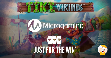Microgaming Teams up with Just for the Win to Roll-Out Feature-Packed Tiki Vikings Video Game