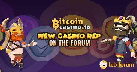 Crypto-Friendly BitcoinCasino.io Rep Available on LCB Direct Support Forum