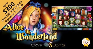 Cryptoslots Casino Debuts Alice in Wonderland with Exclusive Offer