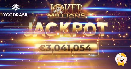 Uno Scommettitore del Casumo Vince un Enorme Premio Jackpot di 3 Milioni di Euro a Joker Millions di Yggdrasil