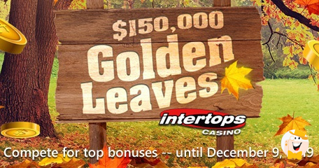 Intertops Casino’s $150,000 Golden Leaves Is This Year’s Tastiest Thanksgiving Promo