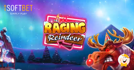 Bei iSoftBet weihnachtet es [mit einem Twist] mit dem Raging Reindeer All-Ways-Pays Slot