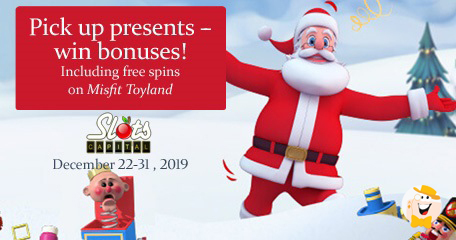 Slots Capital Casino Wants You to Help Santa and Collect Instant Prizes!