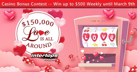 Intertops Launches $150K Love is All Around Contest