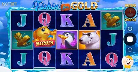 iSoftBet Ravviva la Nuova Slot Fishin’ for Gold con La Meccanica Bonus Chance