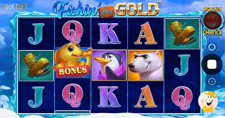 iSoftBet Ravviva la Nuova Slot Fishin’ for Gold con La Meccanica Bonus Chance